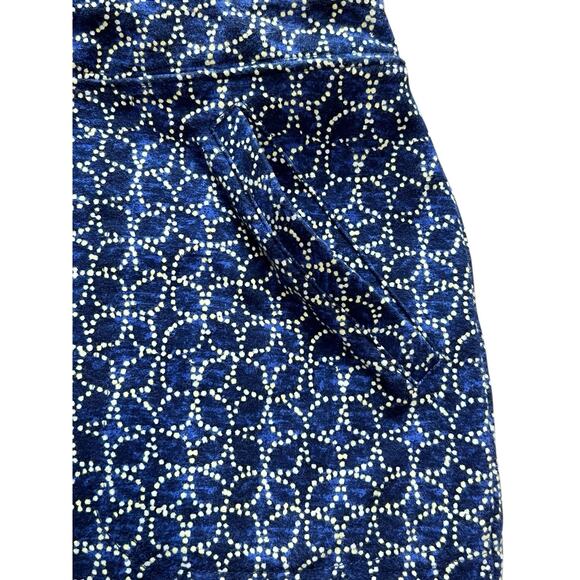 Talbots HELLO SATURDAY Blue Yellow Golf Tennis Athletic Skort Skirt Women’s PM - Picture 2 of 6